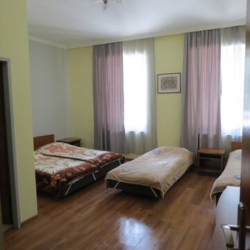 Фото номера Четырехместный номер с ванной комнатой Гостевой дом Tvishi Guest House г. Tsʼageri 8