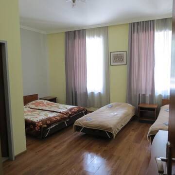 Фото номера Четырехместный номер с ванной комнатой Гостевой дом Tvishi Guest House г. Tsʼageri 12